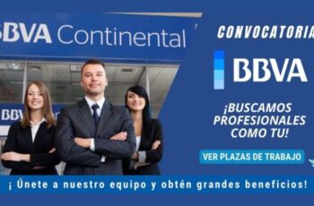 BBVA Continental – Ofrece Nuevos Puestos de Trabajo