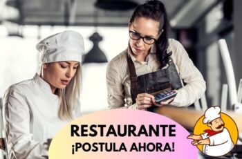 Restaurante ¡Oportunidad Laboral!